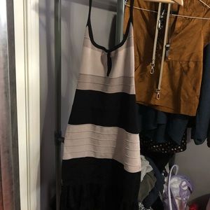 Bodycon form fitting sexy BeBe dress